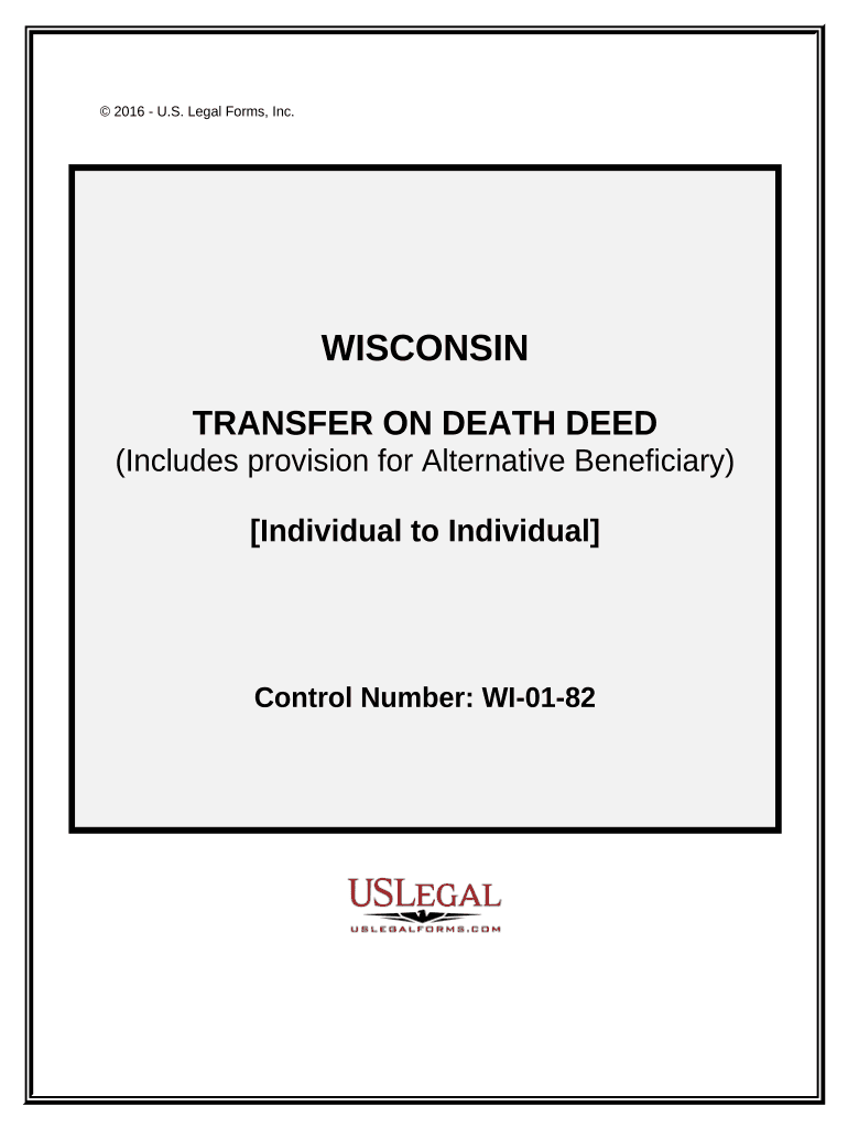 Wisconsin Transfer Deed  Form