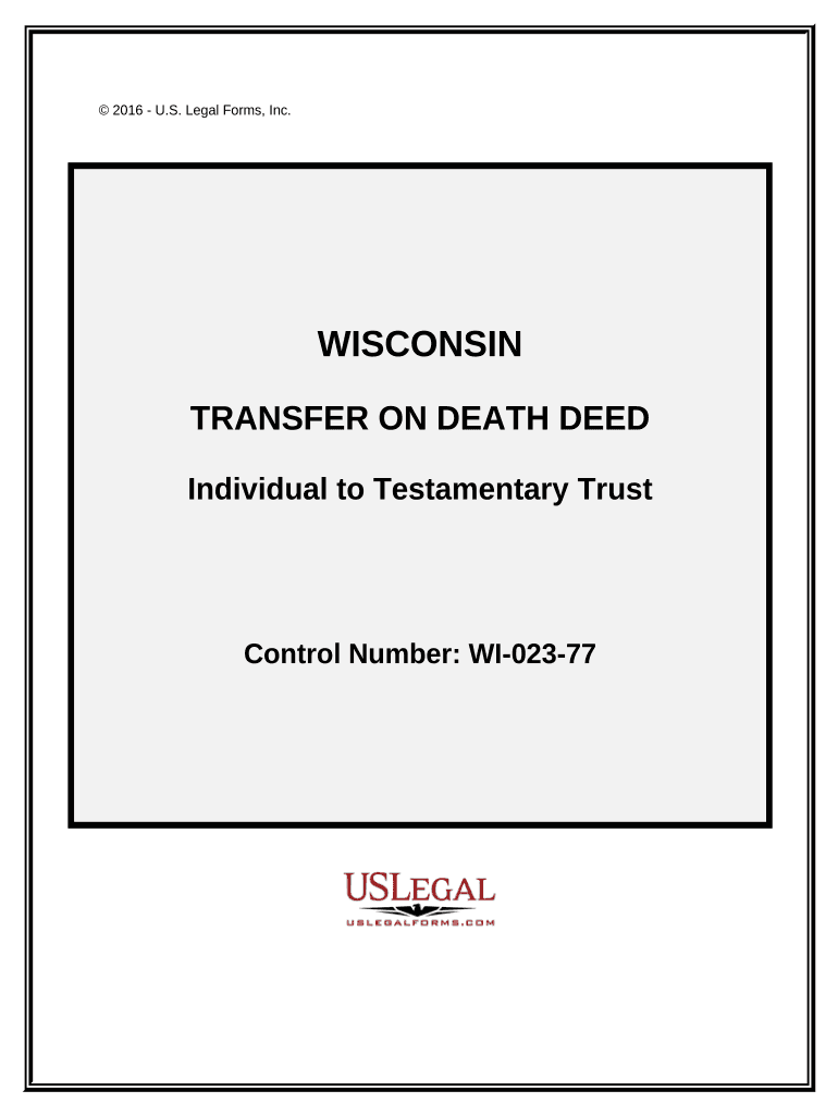 Transfer Death Deed  Form