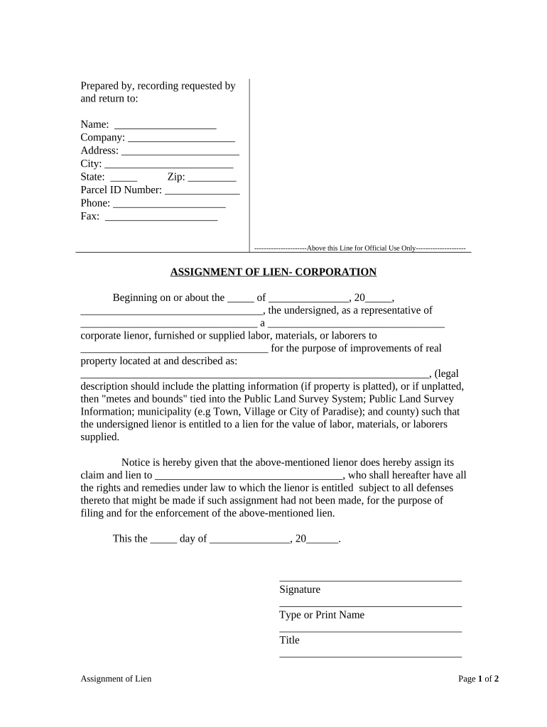 Wi Corporation  Form