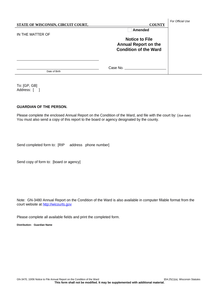 File Annual Report  Form