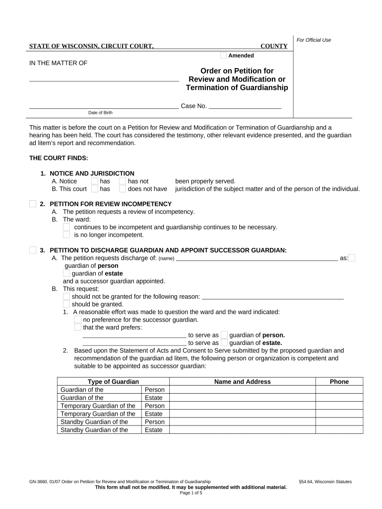 Wi Modification  Form