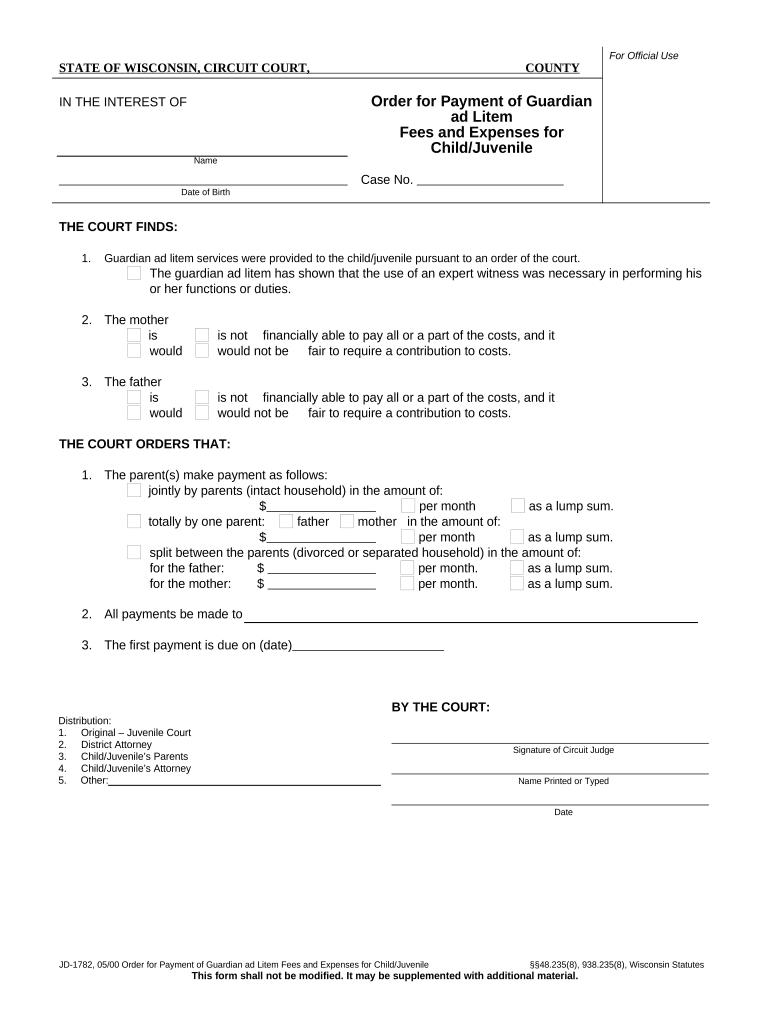 Expenses Child  Form