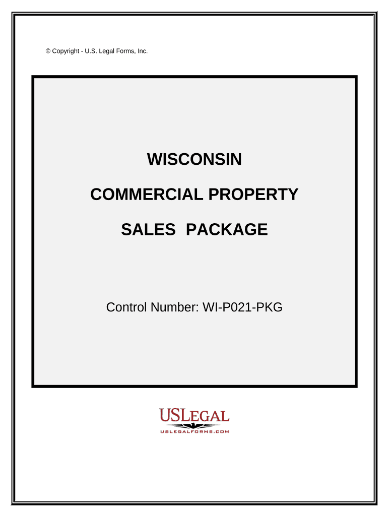 Commercial Property Sales Package Wisconsin  Form