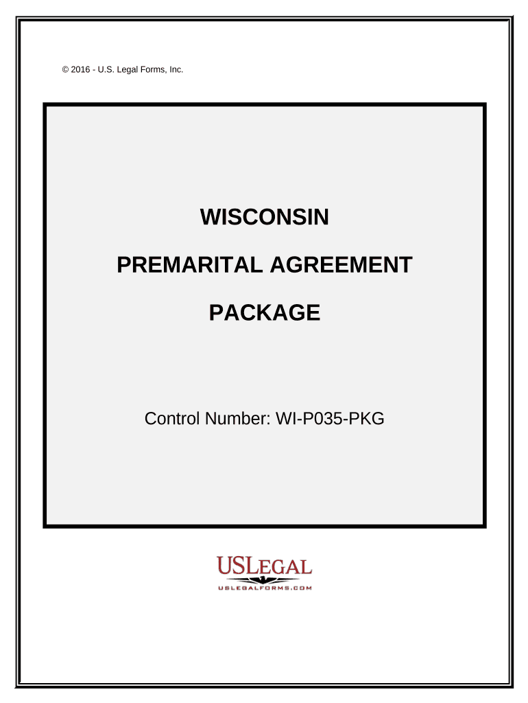 Wisconsin Premarital  Form