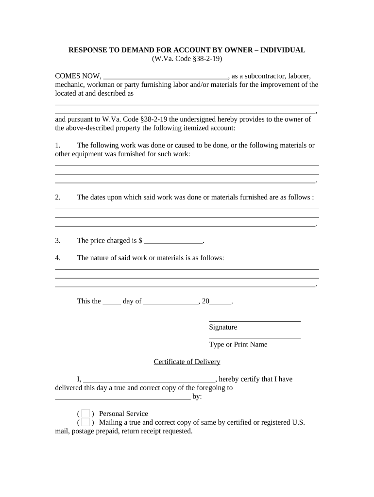 West Virginia Form Application