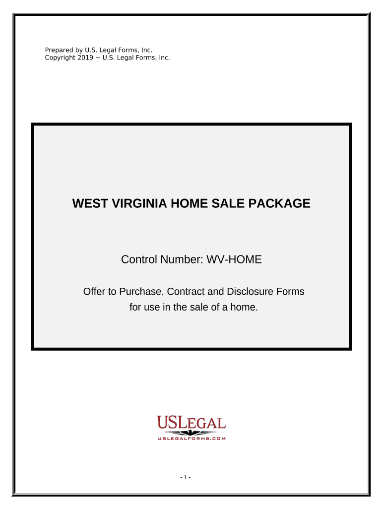 Real Estate Home Sales Package with Offer to Purchase, Contract of Sale, Disclosure Statements and More for Residential House We  Form