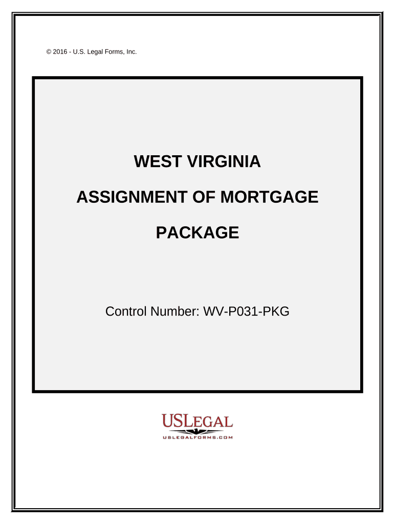 Assignment of Mortgage Package West Virginia  Form