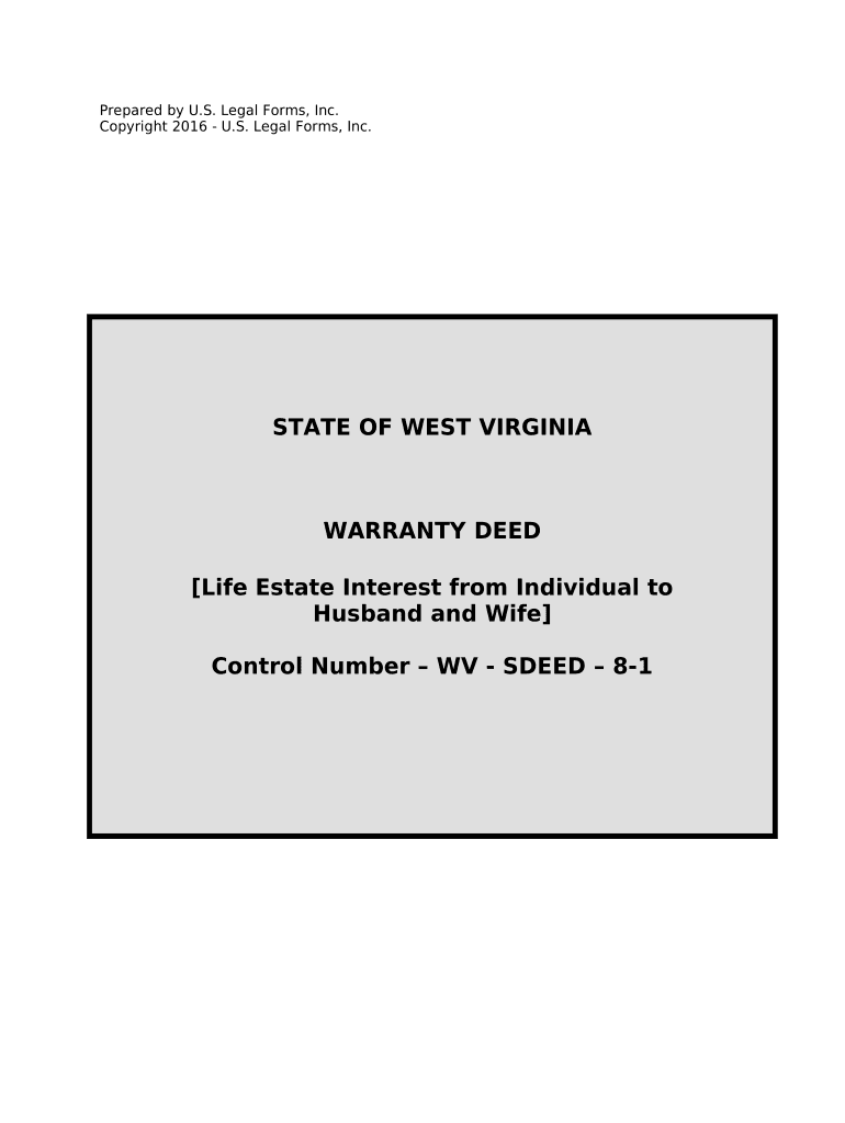 West Virginia Estate  Form