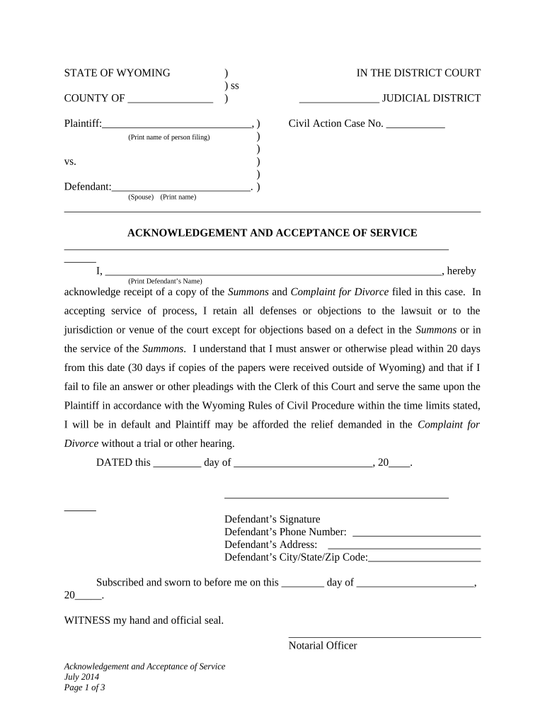 Initial Disclosures  Form