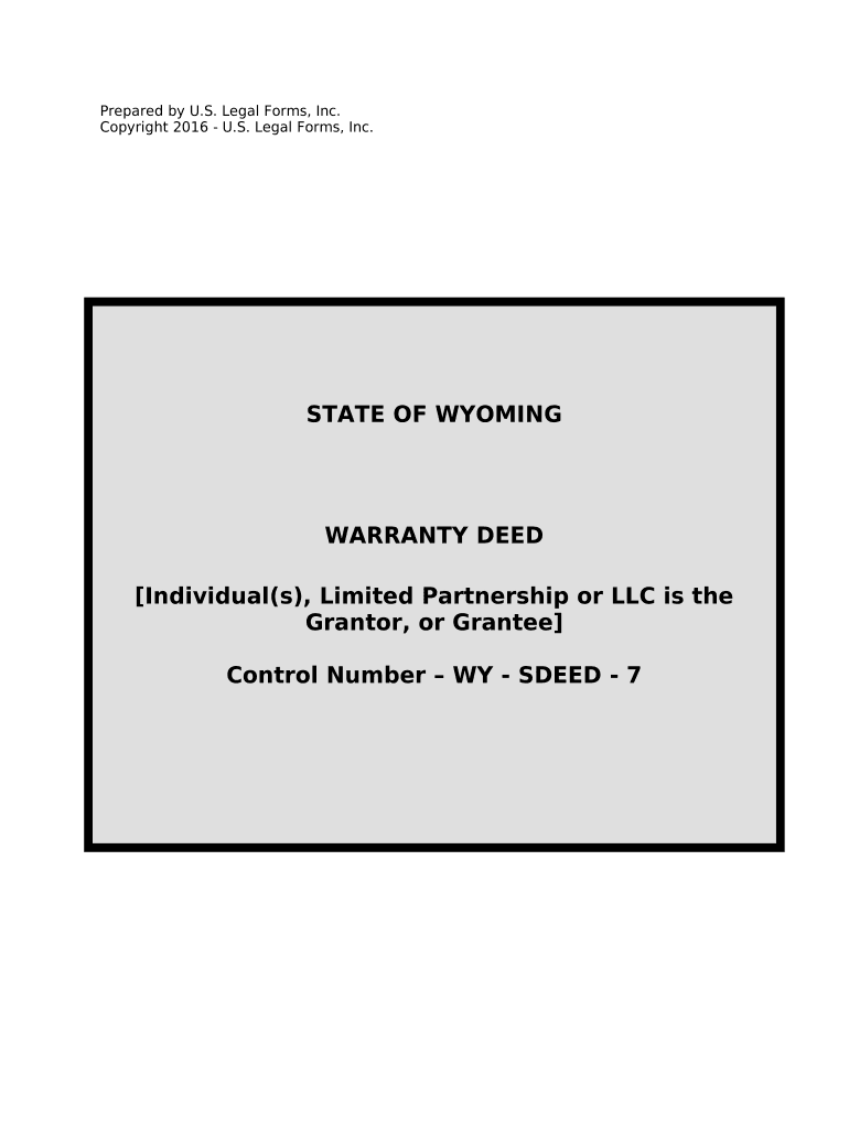 Wyoming Limited Partnership  Form