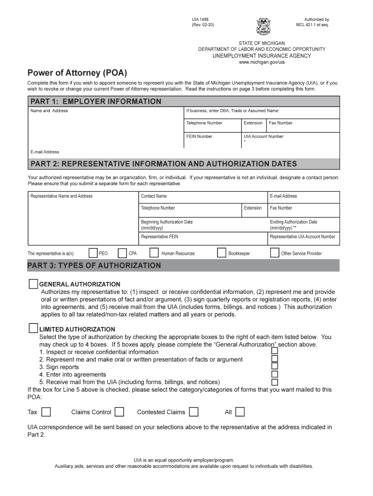  PROTESTAPPEAL of a REDETERMINATION STATUS Michigan 2020-2024