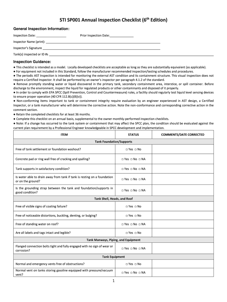 Sti Sp001 6th Edition PDF Download  Form