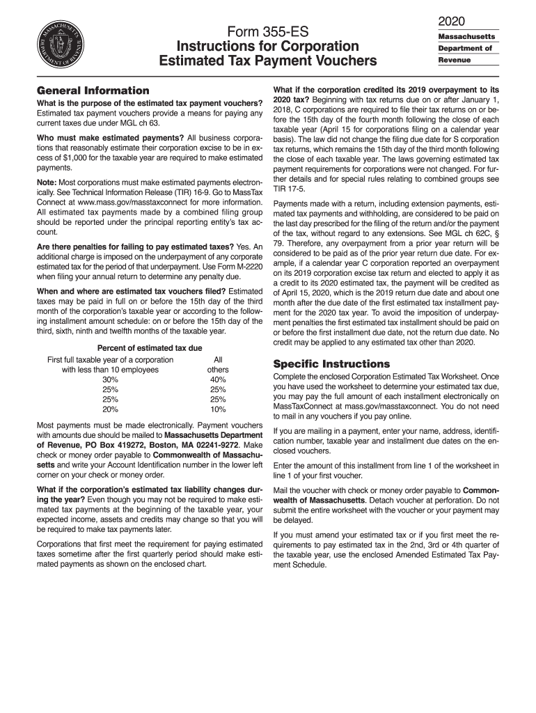  355 ES Instr with Coupon 2020