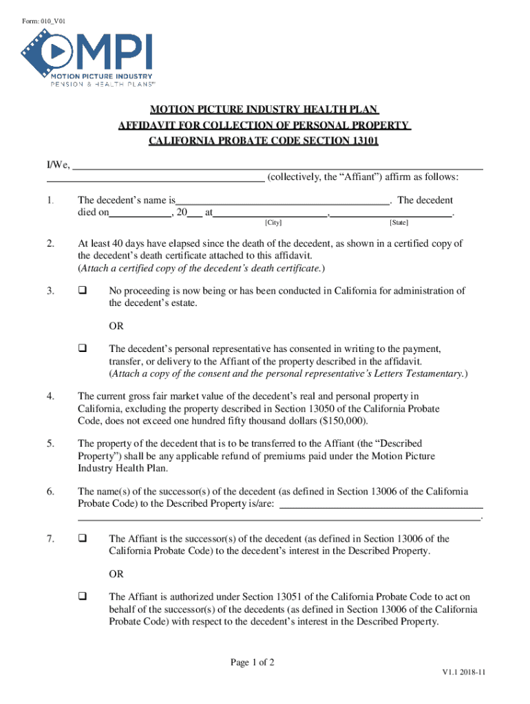  Form 010V01INSTRUCTIONS for COMPLETING the CALIF 2018-2024