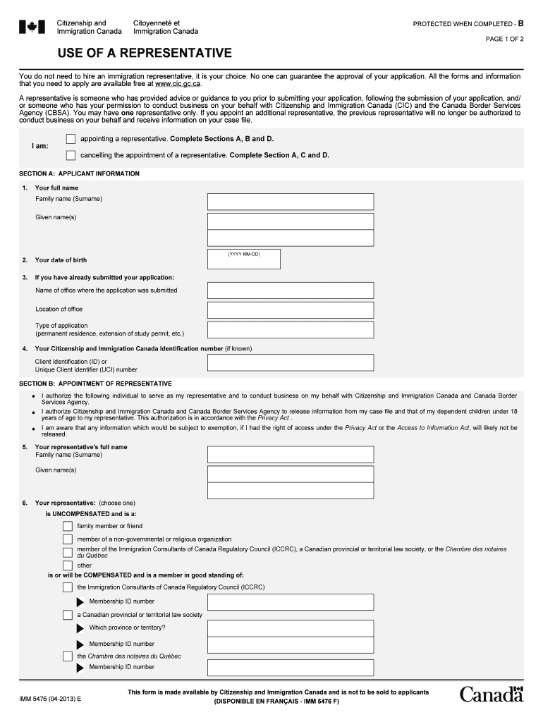  Learn About Representatives Canada Ca 2021-2024