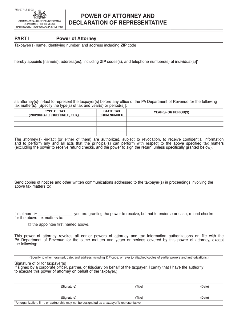  Rev 677 Le Form 2002