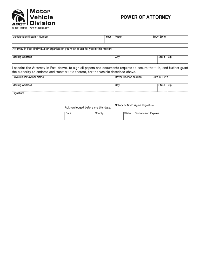  I Appoint the Attorney in Fact Above, to Sign All Papers and Documents Required to Secure the Title, and Further Grant 2005