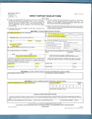 Sf 1199a Example  Form