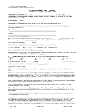 Www Sccgov Org Sites Oah First Time Homebuyer Programs RMCC  Form