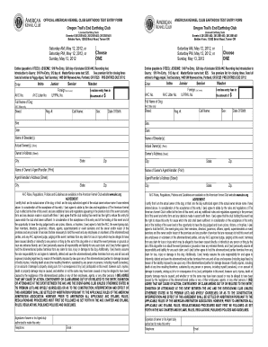 Oteec May 12 Entry Form Oteec