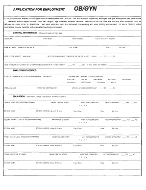 Job Application Obgyndm Com  Form