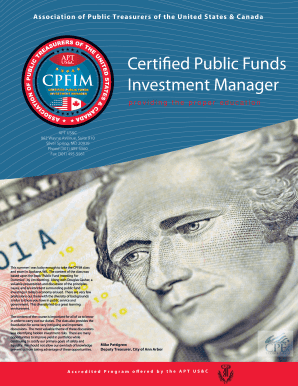 Certified Public Funds Investment Manager Aptusc  Form