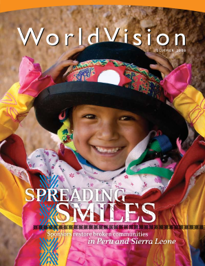 Summer World Vision Worldvision  Form