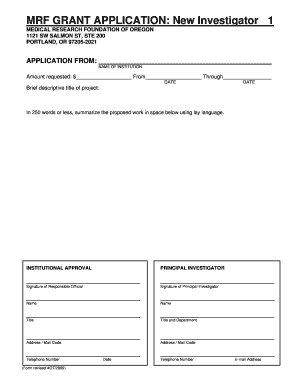 NI Grant Guidelines and Application  Form