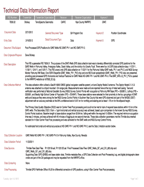 TDIF Report in QAMD Nye County  Form