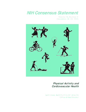 Physical Activity and Cardiovascular Health NIH Consensus Consensus Nih  Form