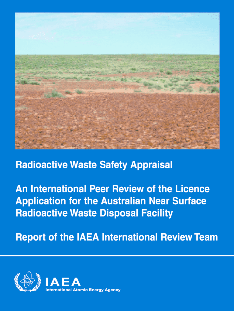 Radioactive Waste Safety Appraisal  Form