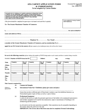 Carnet Form