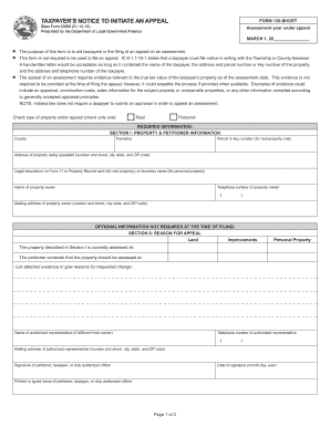 Form 130 Short Forms Wellscounty