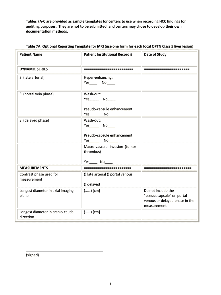 Liver Committee Proposal 01 Exhibit Liver Committee Proposal 01 Exhibit  Form