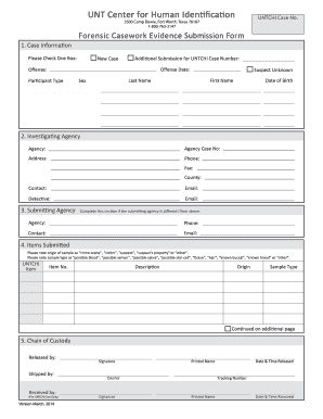  Bca Submission Form 2014-2024