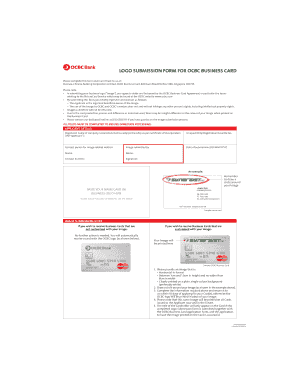 LOGO SUBMISSION FORM for OCBC BUSINESS OCBC Bank