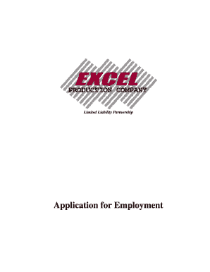 Prospective Employees Submitting Applications for Employment with  Form