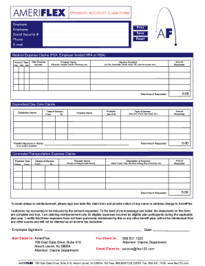 Ameriflex  Form