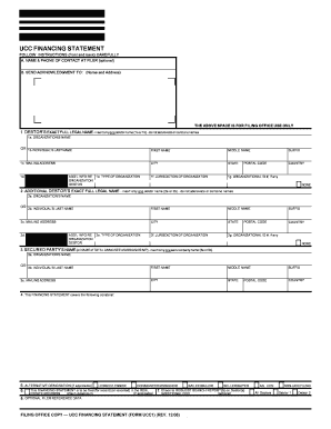 Alabama Ucc Statement Request Form