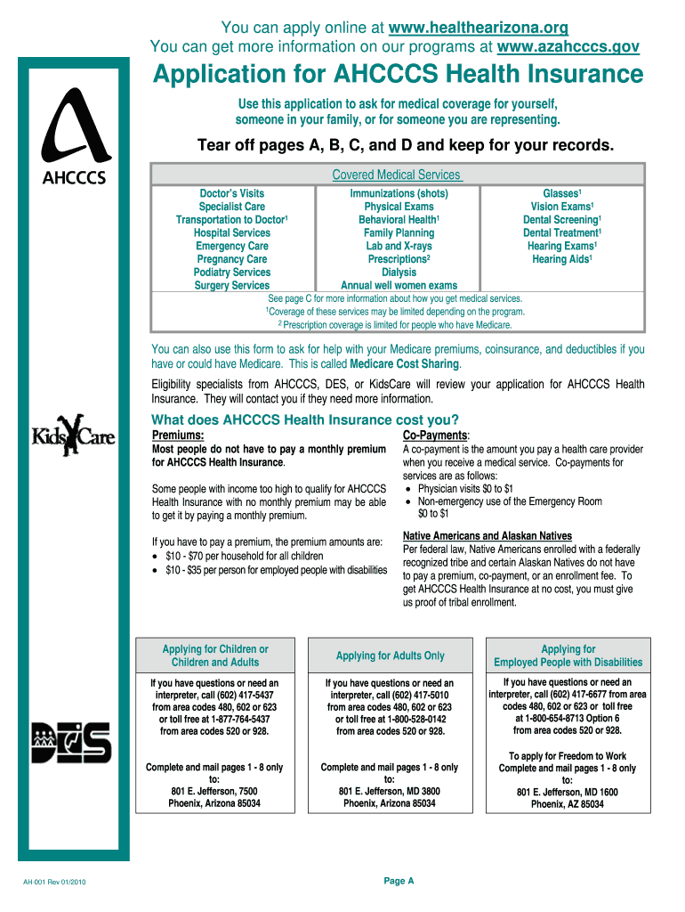 Az Ahcccs Online Renewal Application 20102024 Form Fill Out and Sign