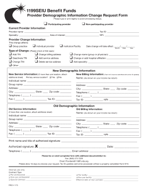  New Patient Demographic Form Template 2013