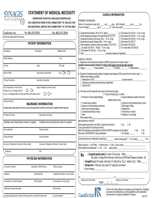 Curascript Form