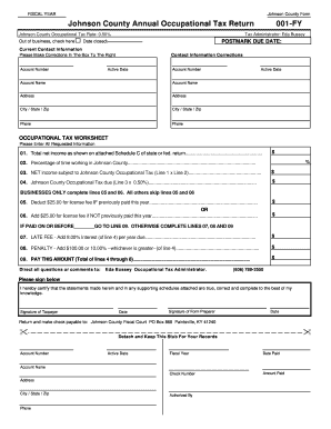 Ky Form 001 Fy Instructions