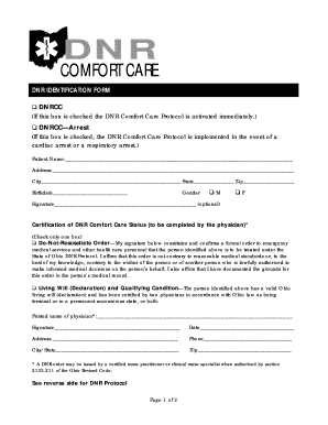 Ohio Dnr Form