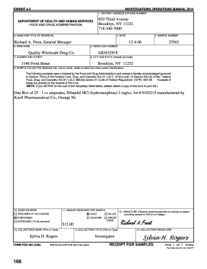 Fda Form 484