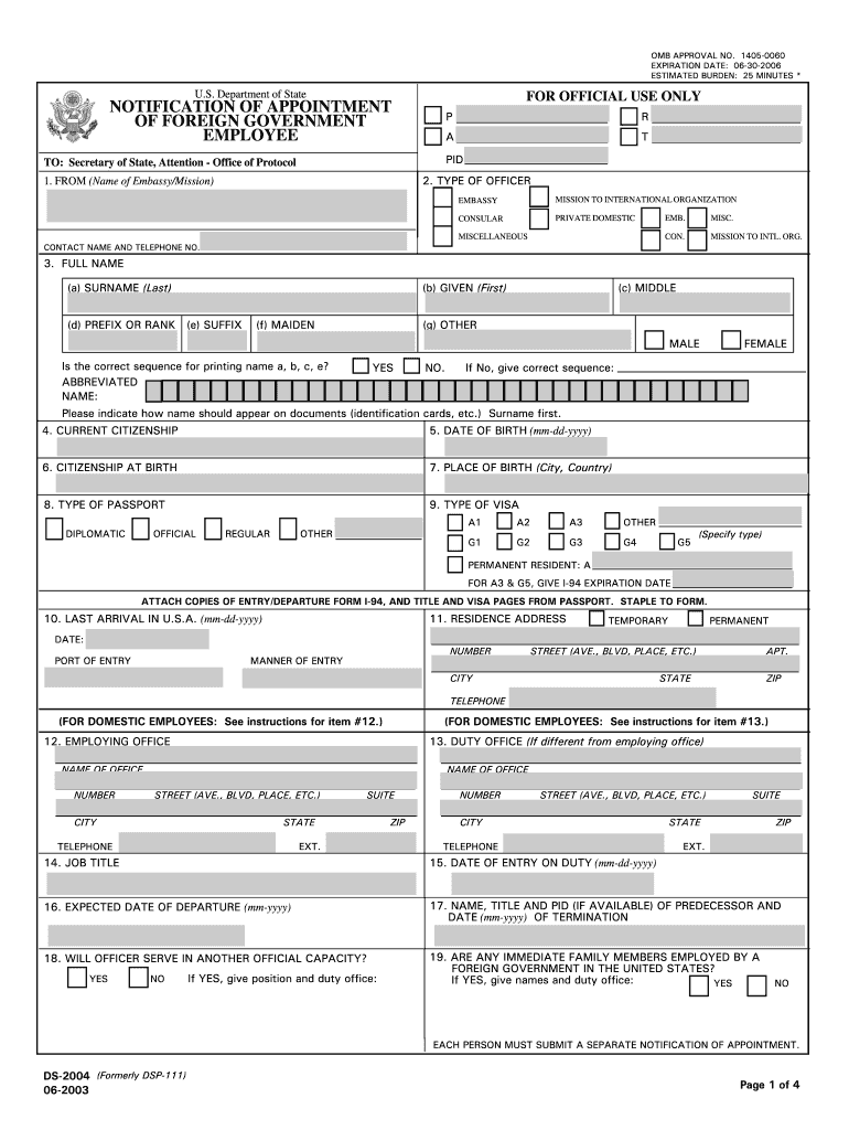 Fs 240 Form Printable