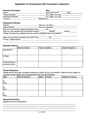 Francescas Pay - Fill Out and Sign Printable PDF Template | signNow