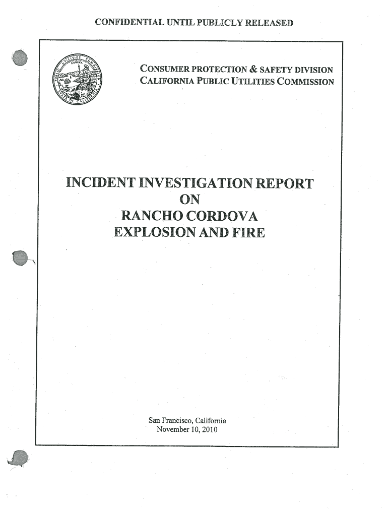 Rancho Cordova  California Public Utilities Commission  State of    Cpuc Ca  Form