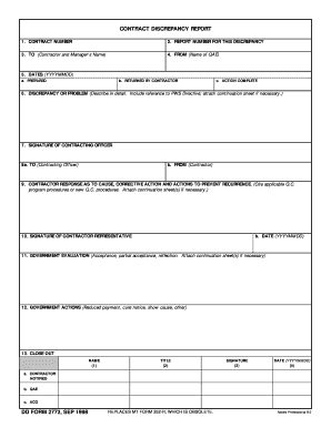 Dd Form 2772