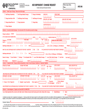  Bcbst App Adc Fillable Form 2005-2024